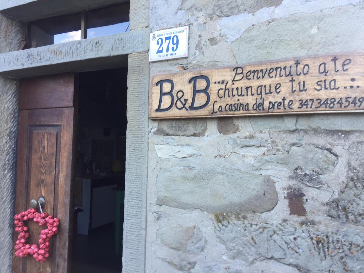 La Casina Del Prete Villa Caprese Michelangelo Ngoại thất bức ảnh